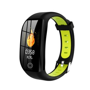 F21 Smart Bracelet Distance Fitness Activity Tracker IP68 Waterproof Blood Pressure Watch Sleep Monitor Smart Band Wristband - green