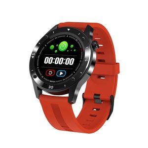 F22 Smart Band Blood Pressure Heart Rate Mens Smart Wristband IP68 Waterproof Reloj Hombre Mode Sports Fitness Watch - Red