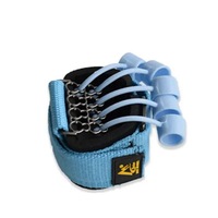 Finger Gripper Strength Trainer Hand Yoga Resistance Band Finger Flexion And Extension Training Device Finger Force Grip Device - Blue