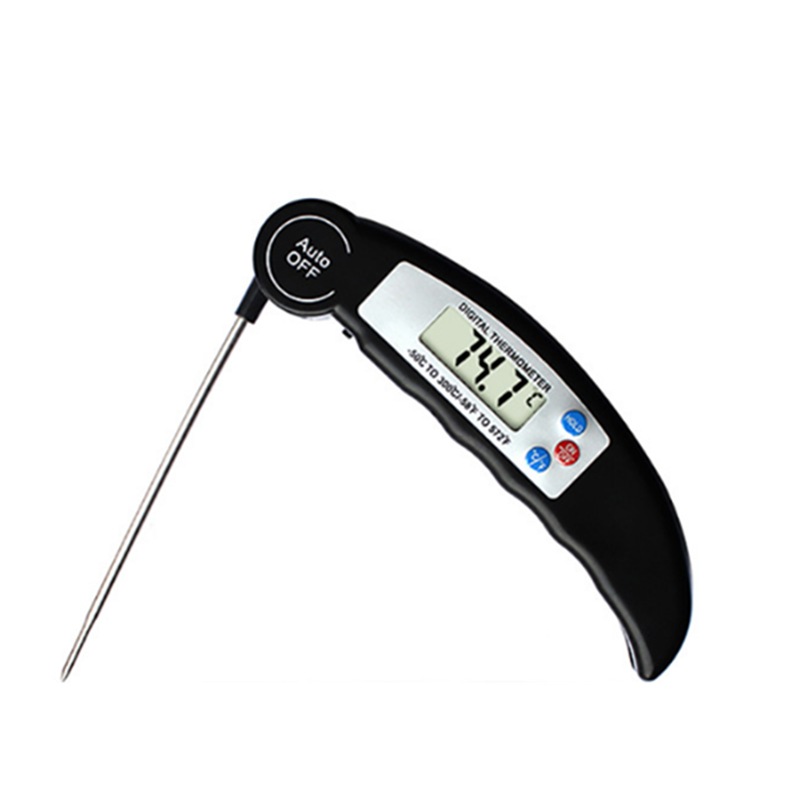 Buy Foldable Digital Food Thermometer Probe Temperature Kitchen Cooking