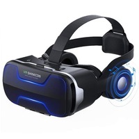 G02ED Helmet 3D Glass Virtual Reality VR Glasses Headset for iPhone Android Smartphone