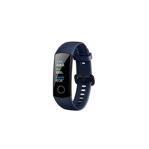 Band5 Smart Watch Fitness Tracker Colorful Screen Heart Rate Blood Oxygen Detect Sleep Monitor Swimming Track- Blue