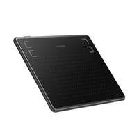 H430P Graphics Drawing Digital Tablets Signature Pen Tablet OSU Game Tablet with Battery-Free Stylus Pen - black