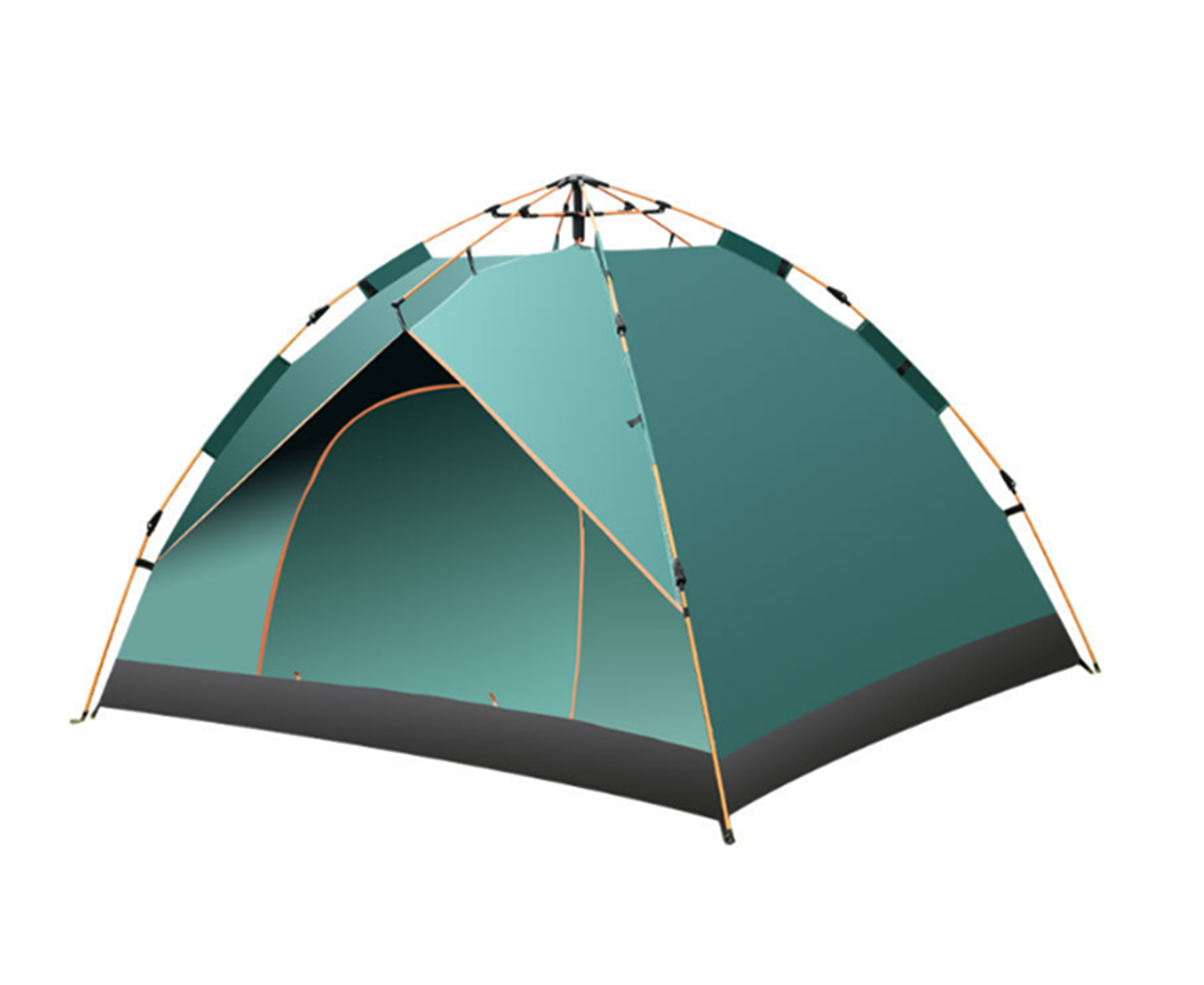 JunChang C04 Outdoor Camping Tent Fishing Sunshade Travel Beach 2 People Automatic Wigwam for Hiking Mountaineering