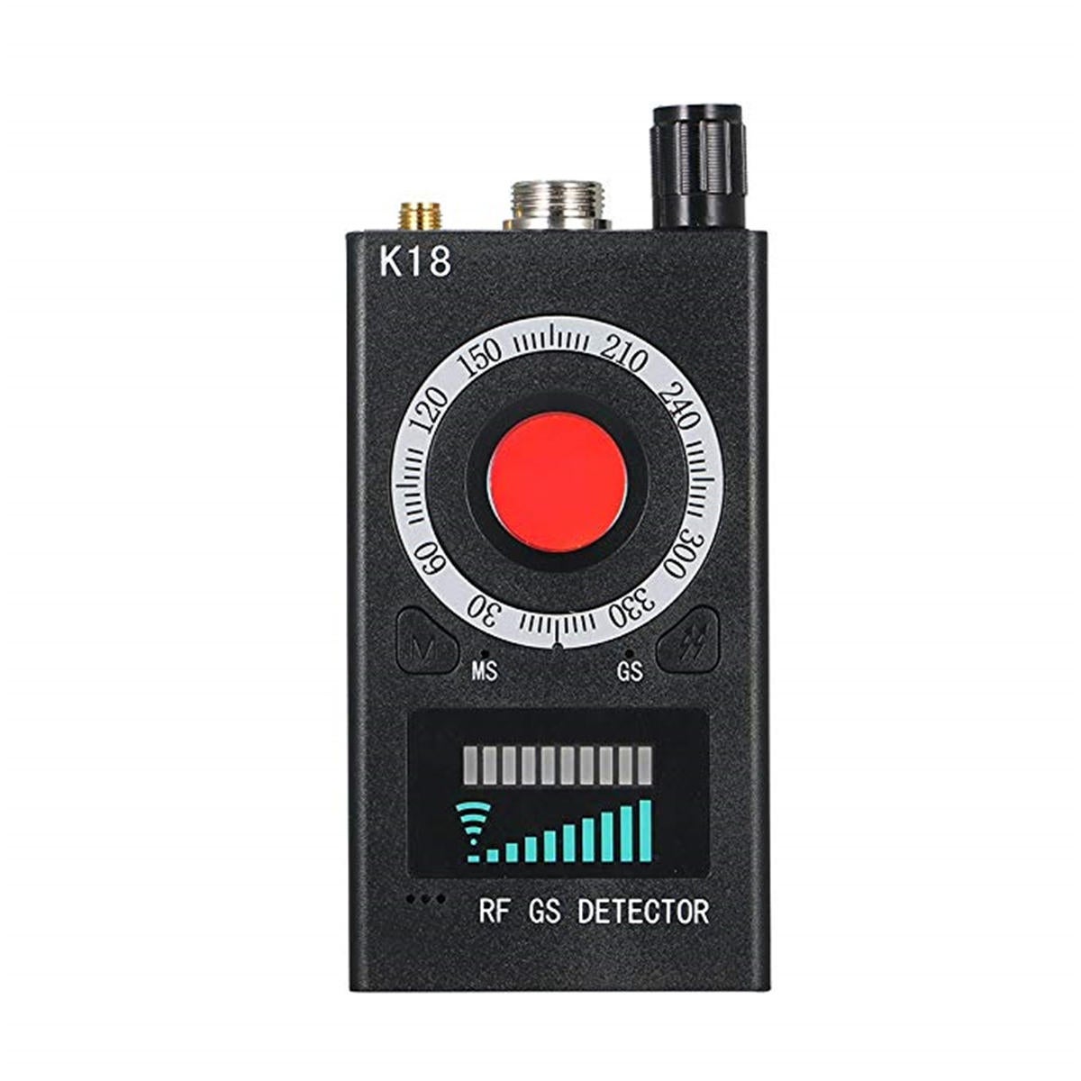 K18 RF Signal Camera Detector GSM Audio Bug Finder GPS Full-Range Scan