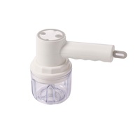 Kitchen Multifunctional 3-speed Wireless Portable Electric Meat Grinder Garlic Masher Can Double-stick Egg Beating