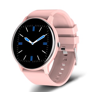 LIGE Smart Watch Men Full Touch Screen Sport Fitness Watch IP67 Waterproof Bluetooth Smartwatch Men For Xiaomi Huawei - Pink