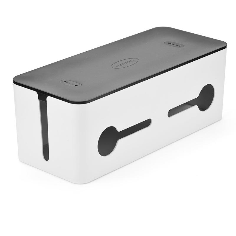 LP110 Desktop Cable Organizer Box Home Electronic Accessories for Power Strip Storage USB Charger Cable Management High-capacity Box