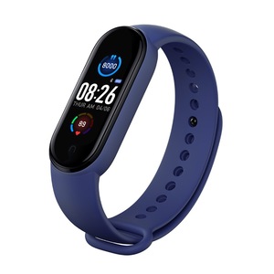 M5 Men Women Smart Watch Sport Smartwatch Heart Rate Blood Pressure Monitor Fitness Bracelet for Android/IOS - Blue