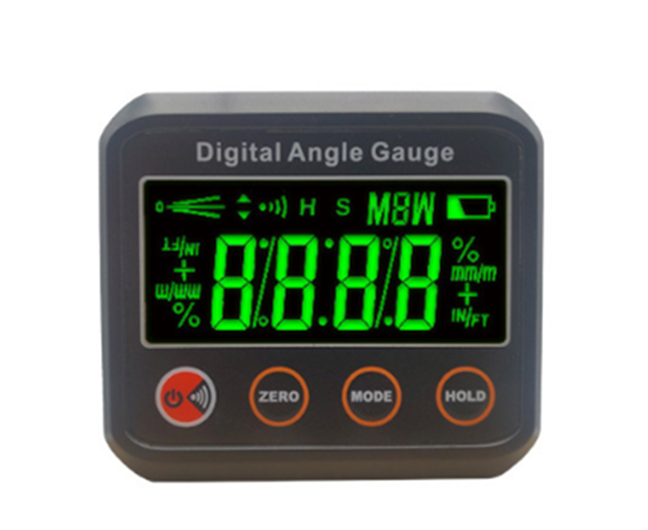 Mini Digital Display Inclinometer Angle Ruler with Magnetic Angle Ruler Woodworking Inclinometer Precise Measurement Tool