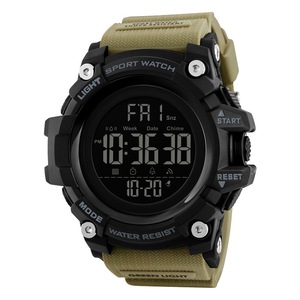 Outdoor Sport Smart Watch Men Bluetooth Multifunction Fitness Watches 5Bar Waterproof Digital Watch - Khaki Watch