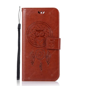 Fashion Wallet Cover For Oneplus 5T / One plus 5T Case PU luxury Flip Leather Case Phone Bag With Stand - Brown