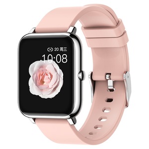 P22 1.4 inch Full Touch Large Screen Smart Watch Waterproof Blood Pressure Heart Rate Blood Oxygen Multi-sport Fashion Smartwatch - Pink