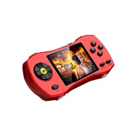 Red Car Shape Singles Handheld Game Console 620-in-1 Classic 3.0-inch Screen Retro Toy Machine Left and Right Control