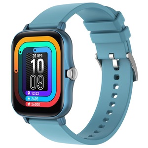 Smart Watch HD Big Screen Bluetooth Calling Sports Bracelet Clock Heart Rate Monitor Oximeter Sleep Monitor Music Player - Blue