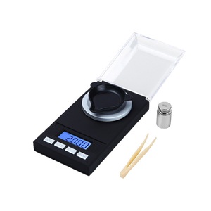 S04 Digital Milligram Scale 100g/0.001g Portable Jewelry Scale Tare Powder Scale Micro Scale for Powder Medicine Gold Gem Reloading