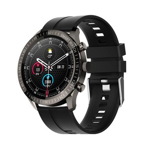 MAX5 1.32 inch Smart Watch Men 360360 HD Big Screen Fitness Tracker Fashion Waterproof Smartwatch for Android IOS - black
