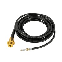 10M Sewer Drain Water Cleaning Hose Pipe Cleaner Kit with Adapter for Karcher K2 - K7Pressure Washers Nozzle Car Wash Hose