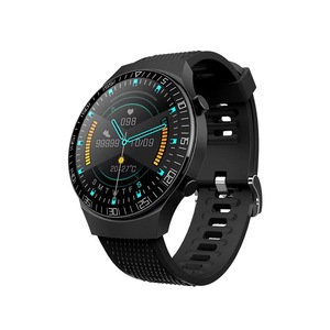 Smart Fitness Watch For Sports Fitness Blood Oxygen Blood Pressure Monitoring With Sports Tracking Waterproof And Seatproof - Black