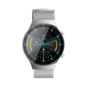 Smart Fitness Watch For Sports Fitness Blood Oxygen Blood Pressure Monitoring With Sports Tracking Waterproof And Seatproof - Silver