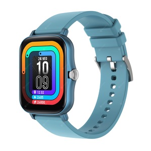 Smart Watch Y20 Men Women 1.69 inch Full Touch Screen Fitness Tracker IP67 Waterproof Smartwatch pk P8 Plus - Blue