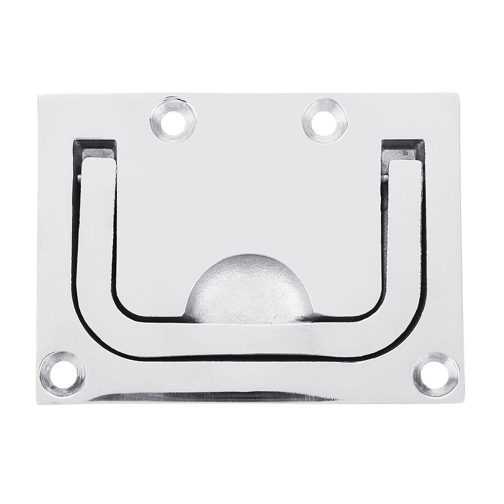 Stainless Steel 316 Flush Hatch Lift Ring Hatch Pull Handle Locker Cabinet Hardware