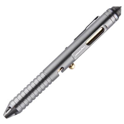 T10 1 Pc Defence Tactical Gel Pen Multifunctional Brass Whistle Pen Writing Signing Pen Outdoor Survival Tools