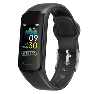 V101 Smart Watch Fitness Pedometer Health Heart Rate Sleep Tracker IP67 Waterproof Watche Men Women Sport Watche - Black