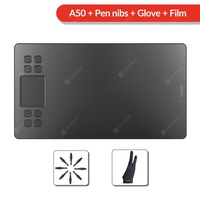 VEIKK A50 Graphics Drawing Tablet with 8192 Pressure Sensitivity Battery-Free Passive Pen Digital Tablet Computer Peripherals A50