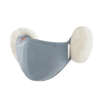 Winter Warm Protective Gear Female Plush Cold Protection Ear Protection Mask