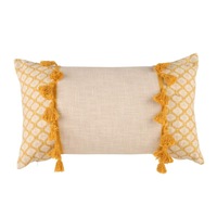 Accessorize Eleni Ochre 30cm x 50cm Filled Cushion
