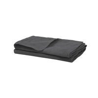 Bambury French Flax Linen Charcoal Napkin Set