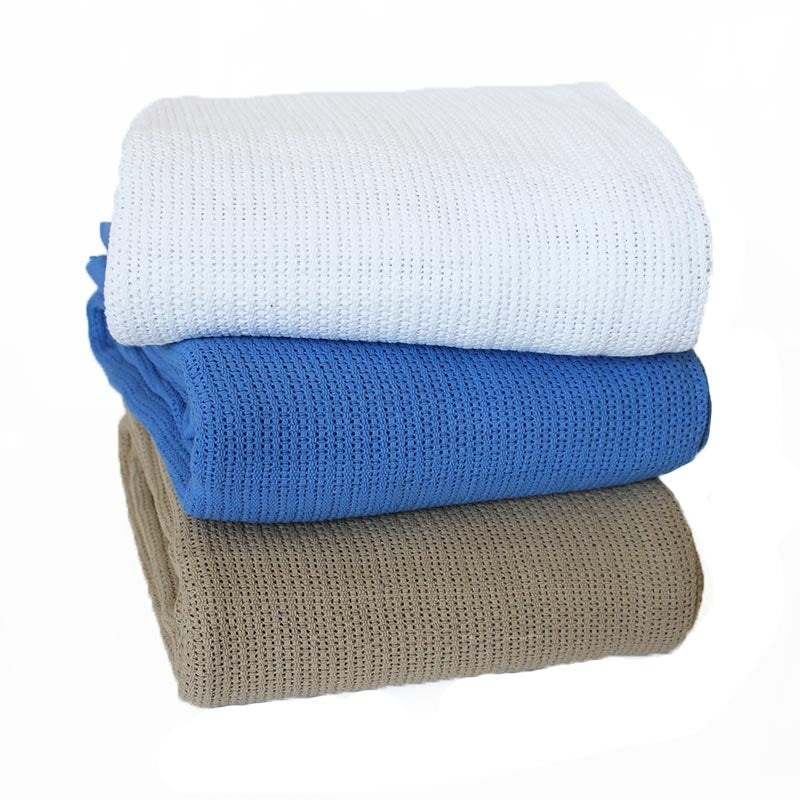 Buy Commercial Cellular Cotton Blanket MyDeal