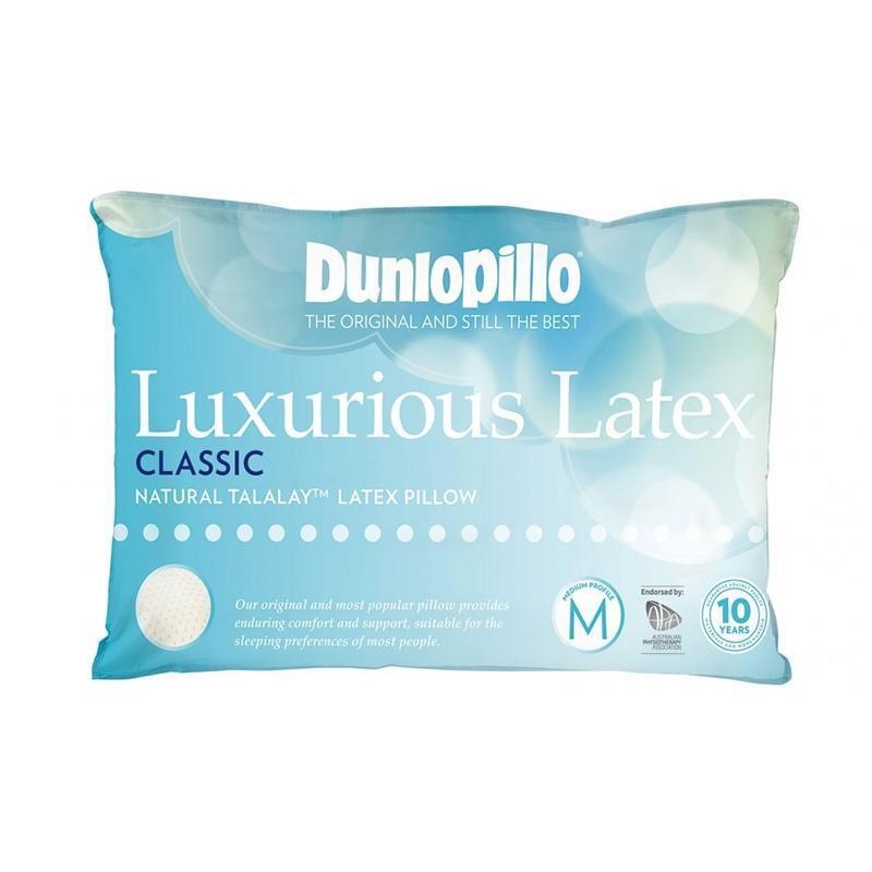 Buy Dunlopillo Natural Latex Classic Pillow MyDeal