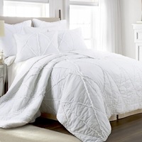 Jenny Mclean Bobby Ruffle White Coverlet Set