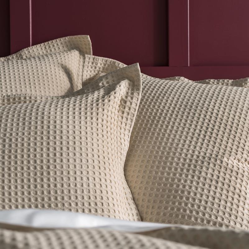 linen house deluxe waffle quilt cover set