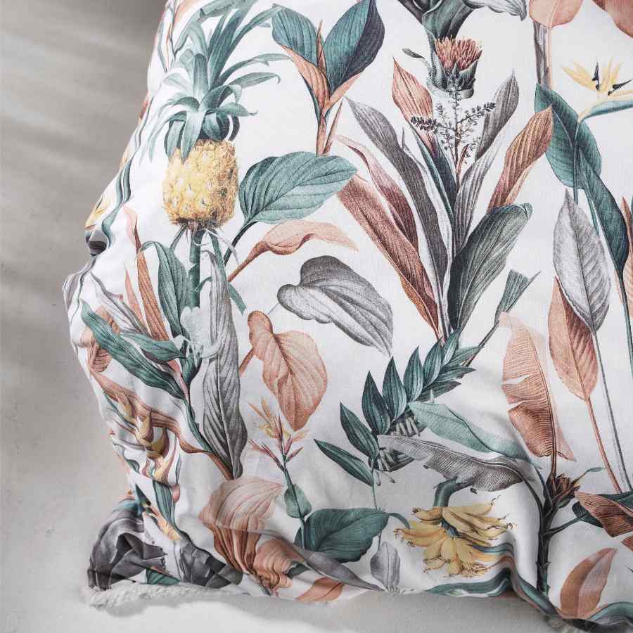 Linen House Habitation Teal Quilt Cover 