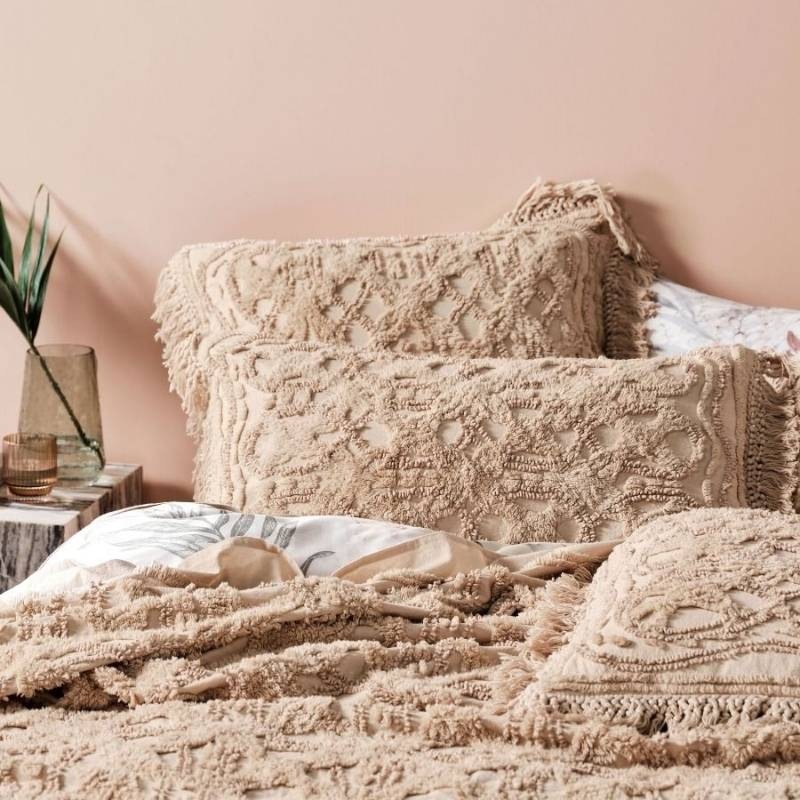 Buy Linen House Somers Sand European Pillowcase MyDeal