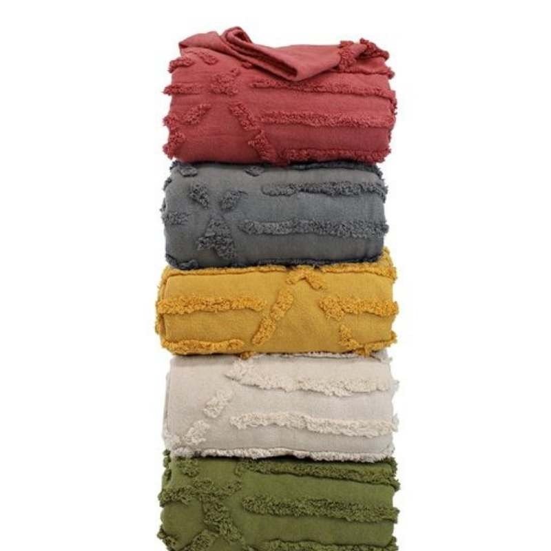 Buy Odyssey Living Kirra Cotton Blanket MyDeal