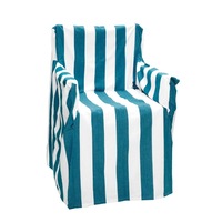 RANS Alfresco Director Stripe Ocean Blue Chair Cover