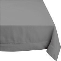 Rans Elegant Hemstitch Grey Tablecloth (150x230cm)