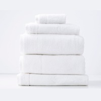 Renee Taylor Aireys 5 Piece Snow Bath Towel Pack