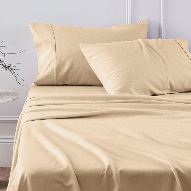 Buy Sheridan Luxury Cotton Flannelette Sheet Set - MyDeal