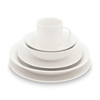VTWonen Raw White Dinnerware Set of 36