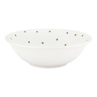 VTWonen White Golden Hearts 12.5cm Bowl