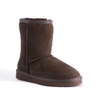 Aus Wooli Ugg Mid Calf Sheepskin Boot