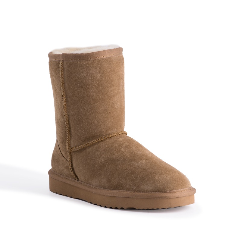 Buy AUS WOOLI UGG MID CALF ZIPUP SHEEPSKIN BOOT MyDeal