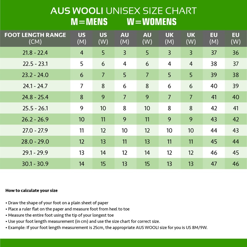 ugg boots size chart w7