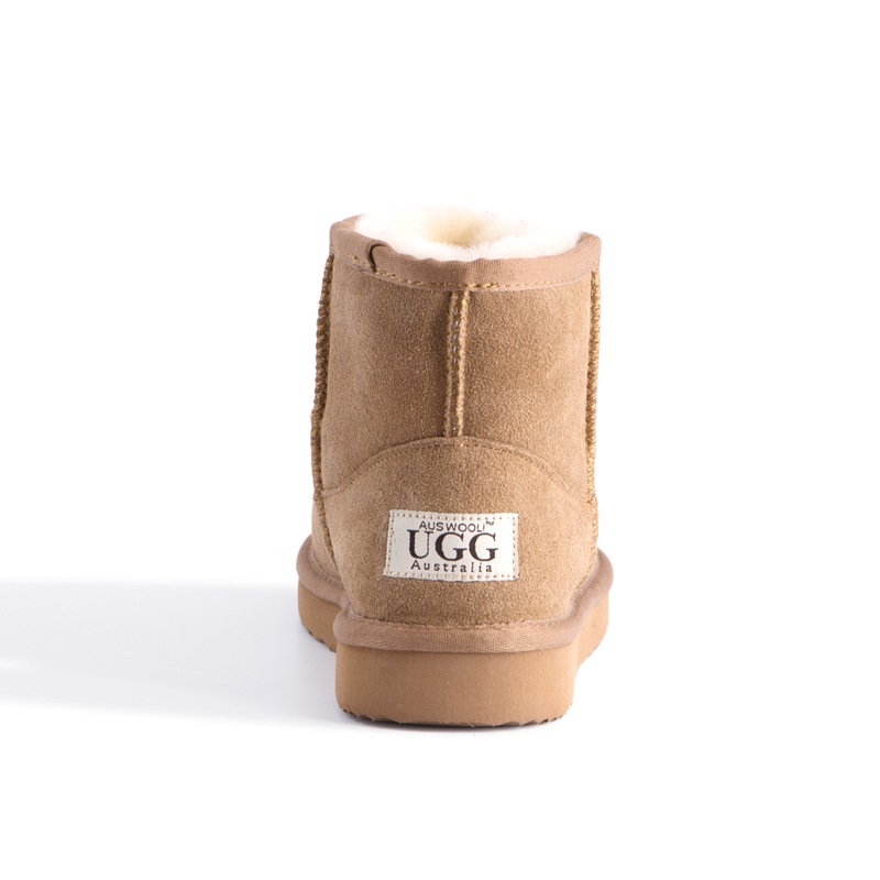 Buy Aus Wooli Ugg Short Sheepskin Ankle Boot MyDeal