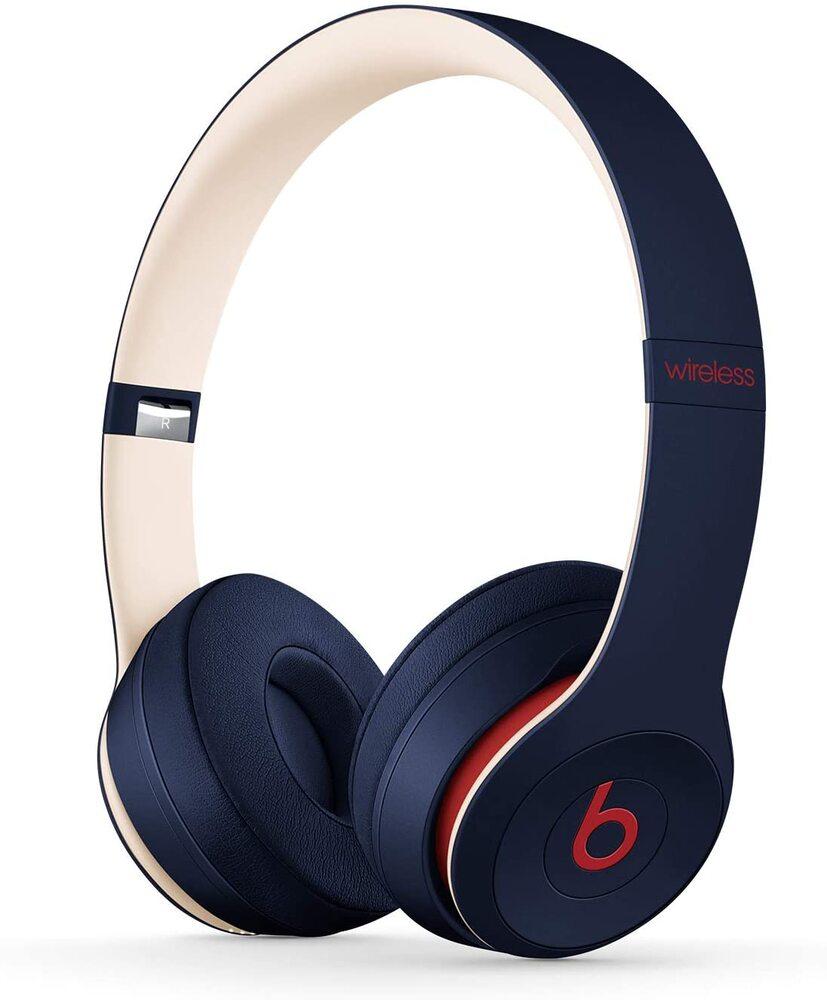 Beats Solo3 Wireless Headphones, Apple W1 Chip, 40 Hours of Listening Time,  Built-in Microphone, Club Navy - MyDeal